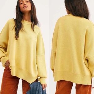 FREE PEOPLE Easy Street Limon Oversized Sweater